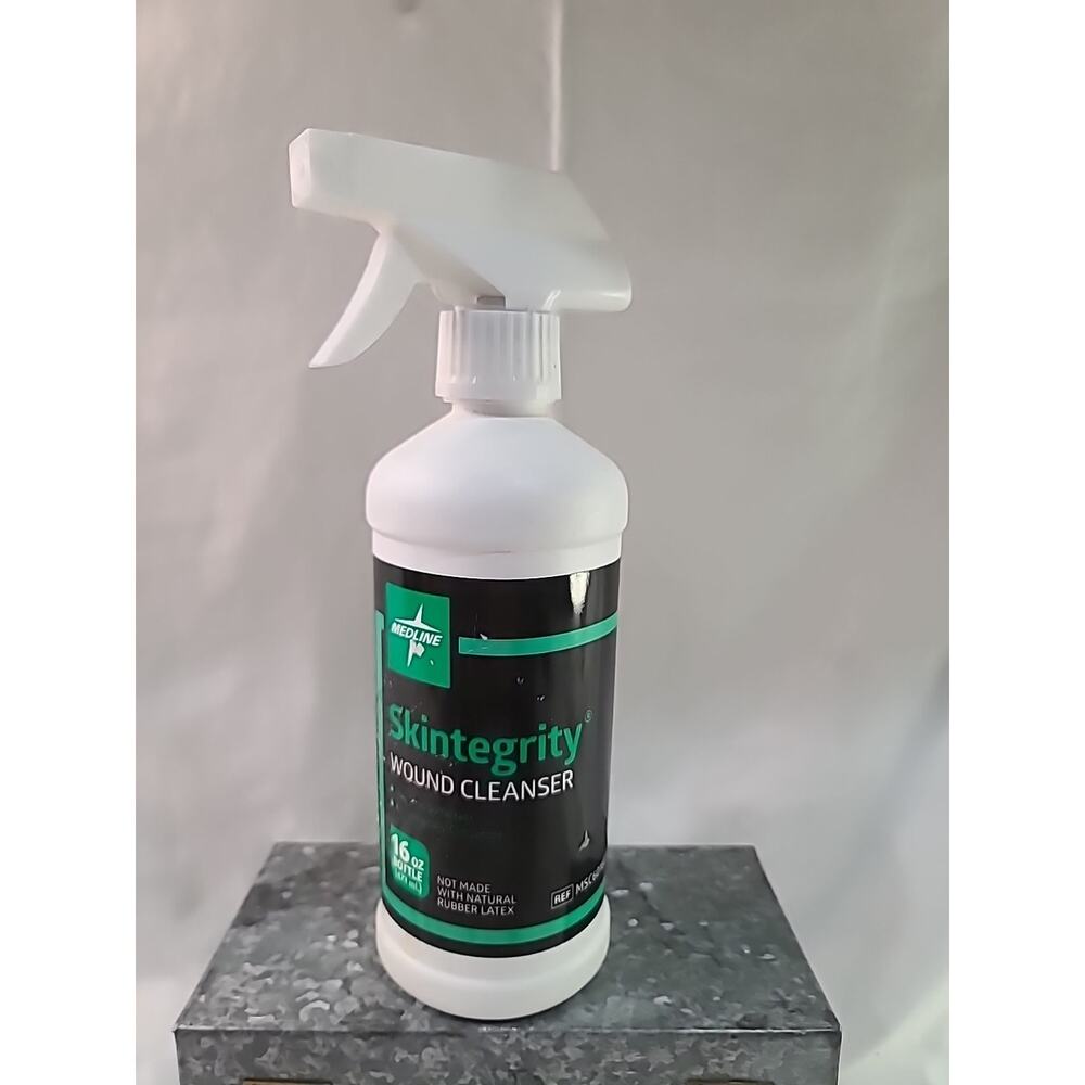 1 Medline Skintegrity Wound Cleanser 16 Oz Spray MSC6008EP Exp 2027